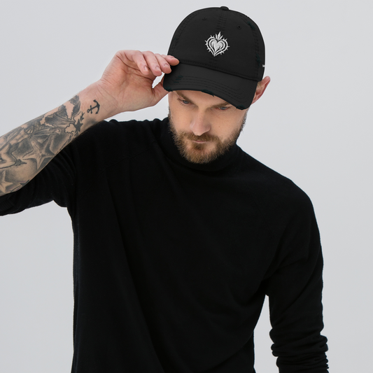 Casquette Distressed- Ombrecoeur