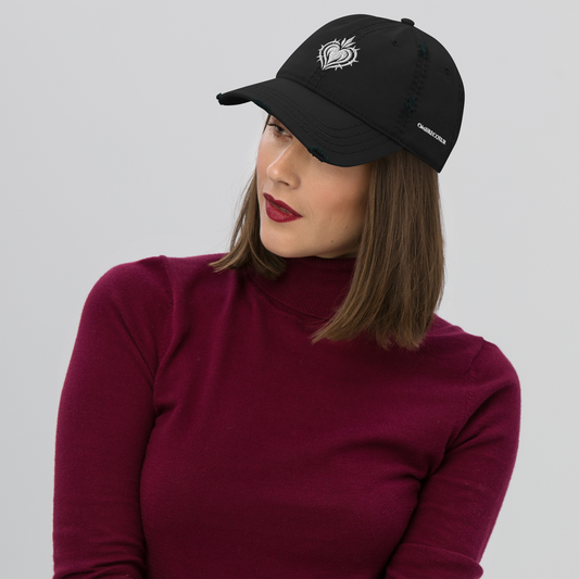 Casquette Distressed- Ombrecoeur